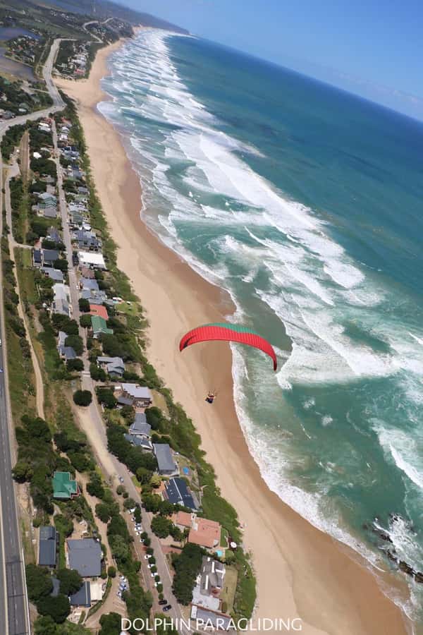 Sedgefield: Standard Tandem Paragliding Flight - Taking off above the Garden Route