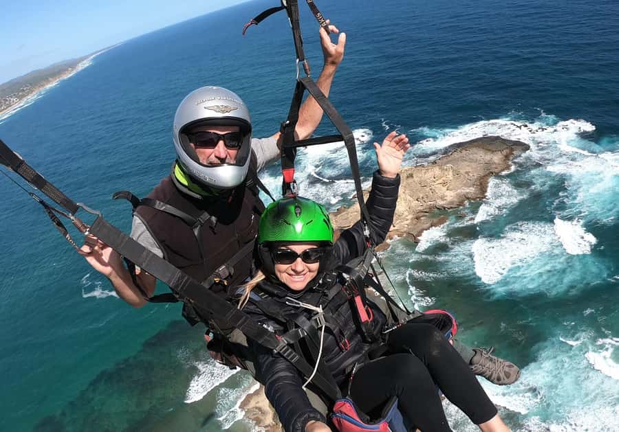 Sedgefield: Standard Tandem Paragliding Flight - The 10-minute flight: short, but not rushed