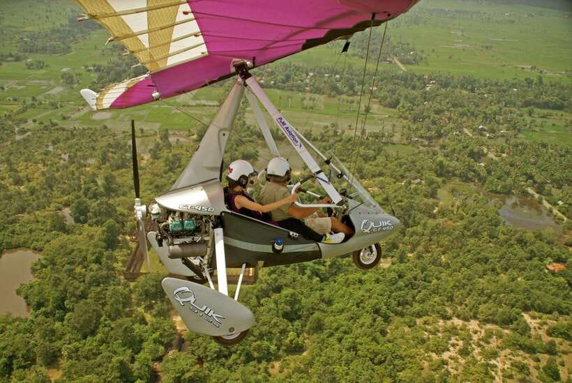 Sky Venture Microlight Siem Reap - What the 30-minute route can include