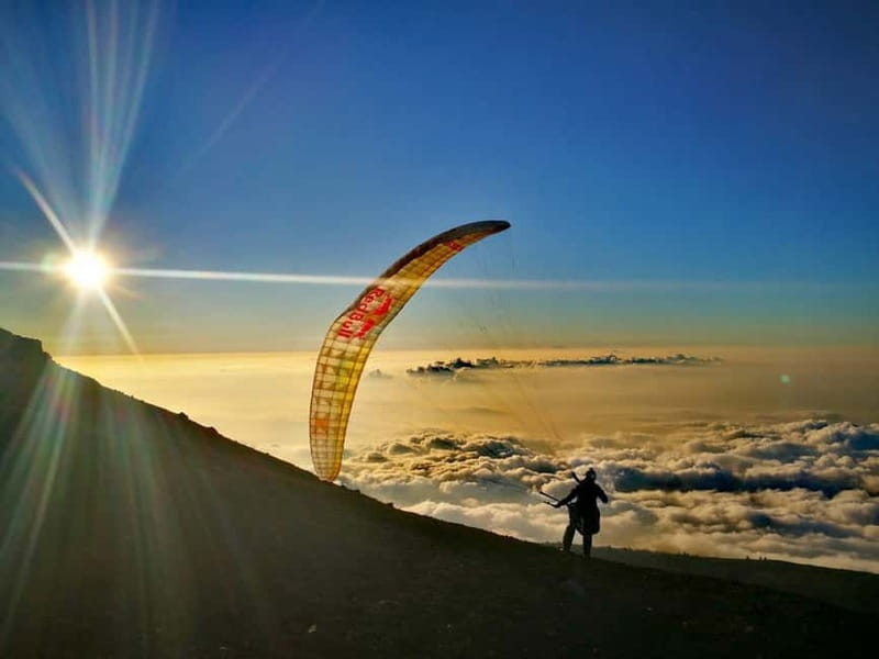 Sofia: Paragliding Adventure with visit of Koprivshtitsa - Riding the chairlift up the Central Balkan