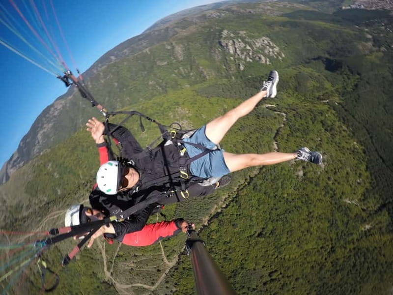 Sofia: Paragliding Adventure with visit of Koprivshtitsa - Tandem paragliding above the Thracian Valley