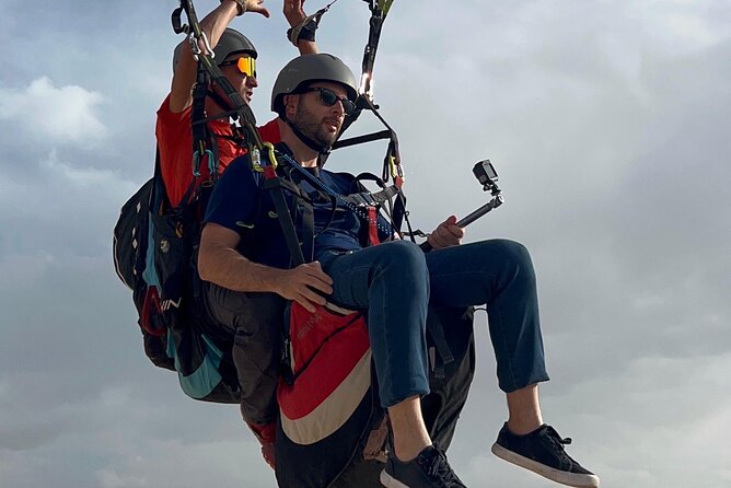 Sunset Paragliding in Agafay – Tandem Flight from Marrakech” - Preparing for a first tandem flight