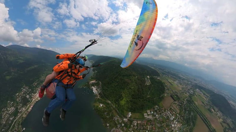 Tandem flight: Paragliding panorama tandem flight - Key points at a glance