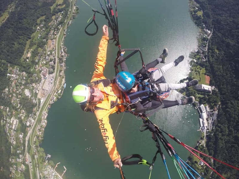 Tandem flight: Paragliding panorama tandem flight - What the 20-minute flight feels like
