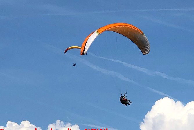 Tandem Flight Zurich-Engelberg - Lake Lucerne from above
