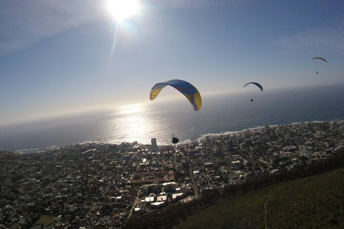 Tandem Paraglide Flight with Instructor - Key points about the Cape Town flight