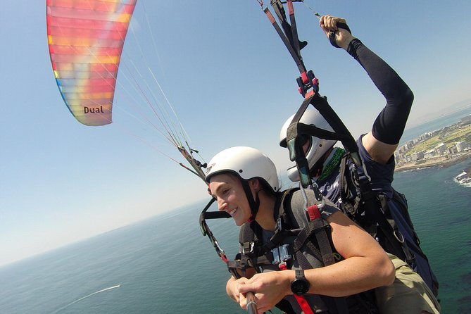 Tandem Paragliding Cape Town Experience TABLE MOUNTAIN PARAGLIDE - The first few seconds in the air