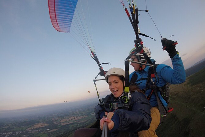 Tandem Paragliding Experience in the Brecon Beacons - Four flying sites, four different views
