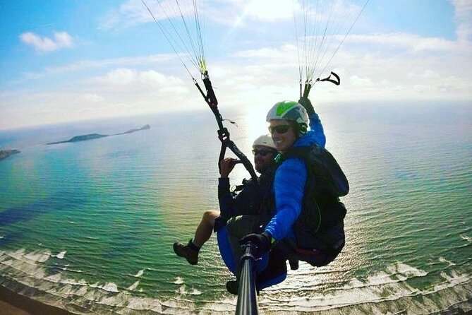 Tandem Paragliding Experience in the Brecon Beacons - What the first flight feels like
