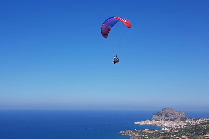 Tandem Paragliding Flight in Cefalù - Morning Timing Works Well in Cefalù