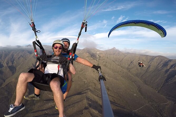 Tandem Paragliding Flight in Costa Adeje from 1100m - Landing near La Enramada beach