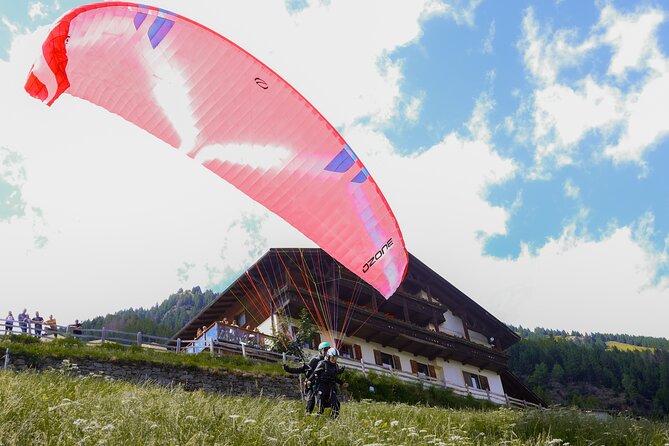 Tandem Paragliding Flight in Dorf Tirol, Merano - What the flight offers from above