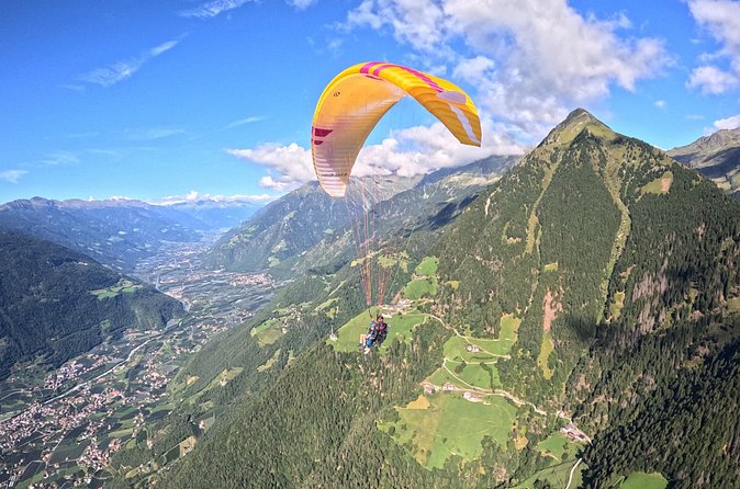 Tandem Paragliding Flight in Dorf Tirol, Merano - Is $133.08 a fair price?