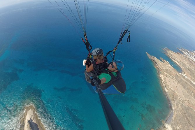 Tandem Paragliding Flight in South Tenerife - Twenty minutes above Tenerife