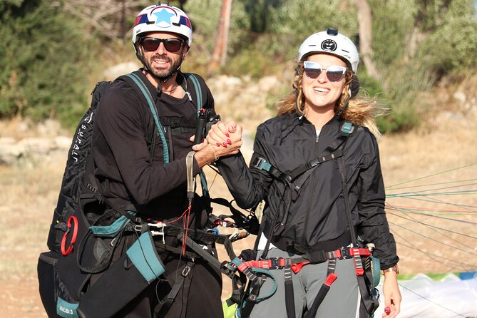 Tandem Paragliding Flight on Capaccio Paestum in Salerno - The GoPro video and optional photographs