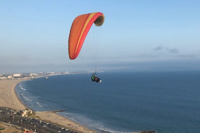 Tandem Paragliding flight with instructor in Malibu - Timing, Waiting, and Weather