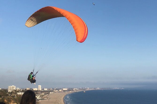 Tandem Paragliding flight with instructor in Malibu - The View Is the Main Event