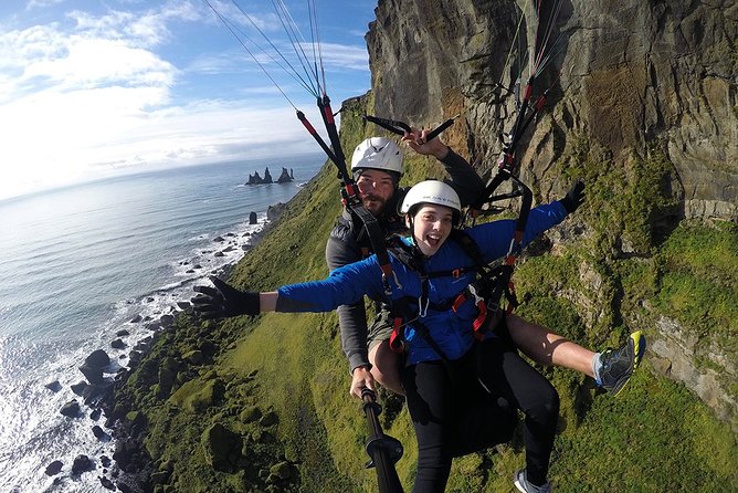 Tandem Paragliding Flights from Vik - Price, timing, and what you receive