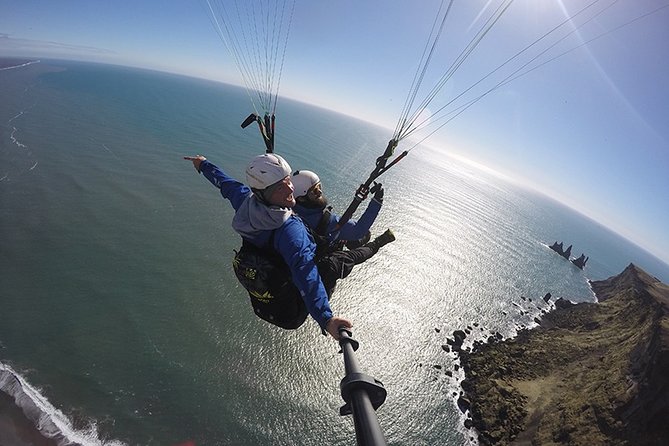 Tandem Paragliding Flights from Vik - Weather is part of the experience