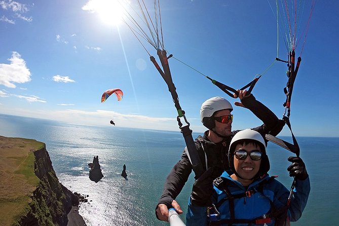 Tandem Paragliding Flights from Vik - A closer look at each part of the route