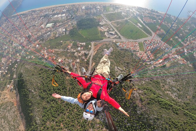 Tandem Paragliding from Antalya (Best Price) - The launch above Alanya