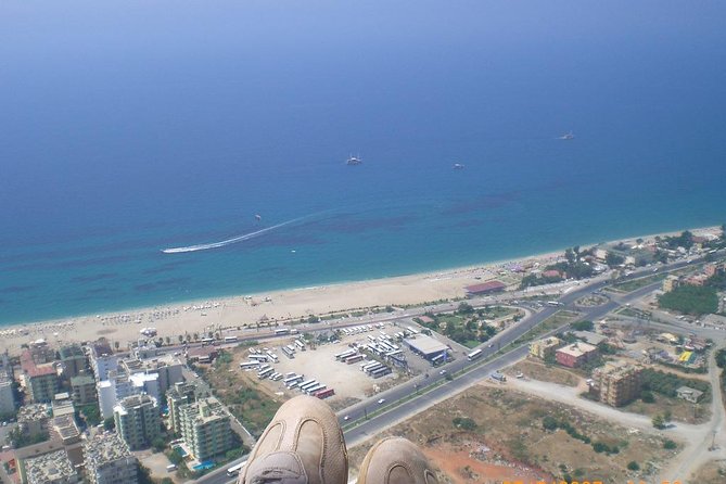 Tandem Paragliding in Alanya - Alanya and the return to the meeting point