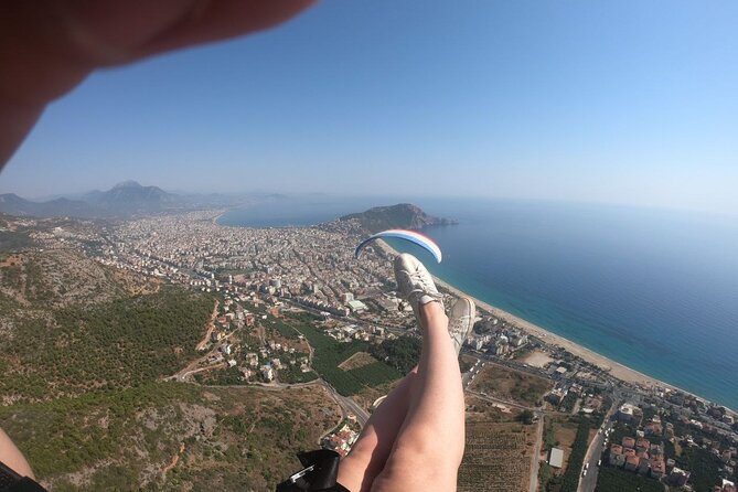 Tandem Paragliding in Alanya (From 700m) - The Ride to a 700-Meter Takeoff