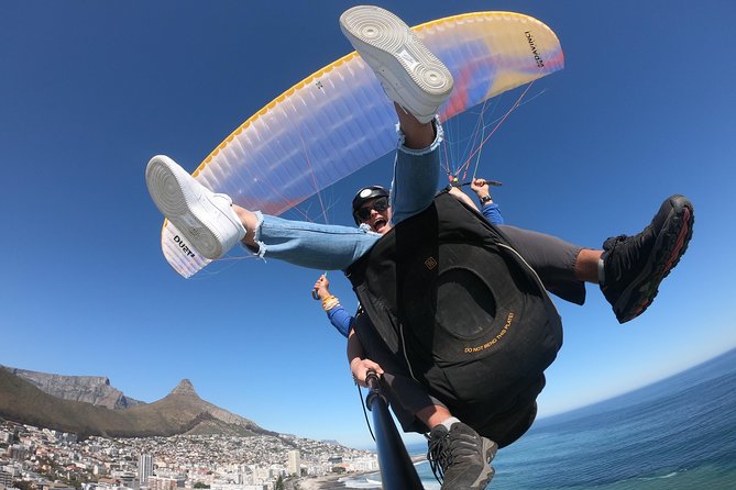 Tandem Paragliding in Cape Town - Photos, videos, and an awkward extra cost