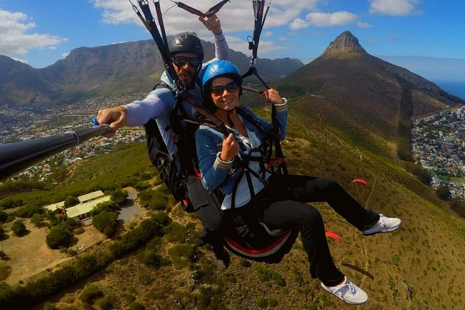 Tandem Paragliding In Cape Town (Icarus) - The view from Signal Hill to the Atlantic