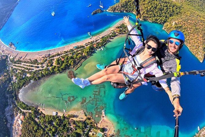 Tandem Paragliding in Fethiye and Oludeniz - Flying from Babadağ above Ölüdeniz