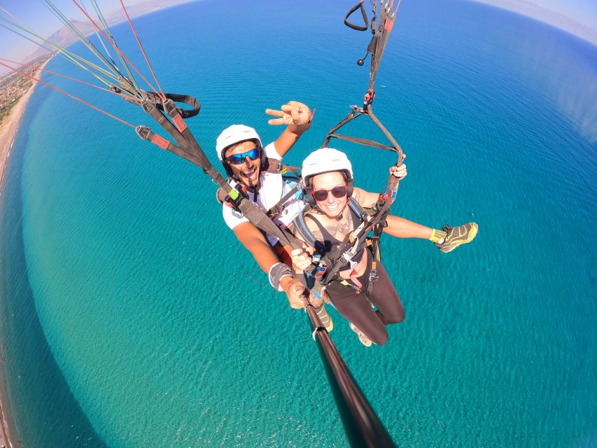 Taormina: Paragliding Tour with Instructor and GoPro Video - GoPro10 footage you can actually keep