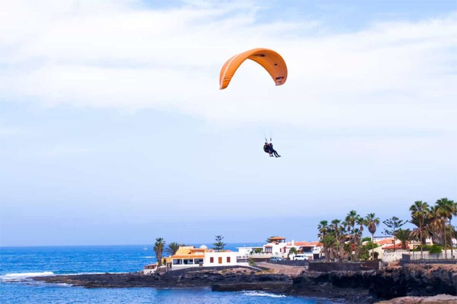 Tenerife: Paragliding Flight - The camera problem, and the extra photo cost