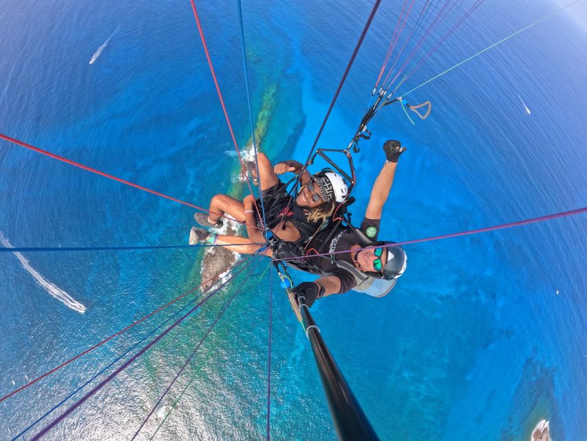 Tenerife: Tandem Paragliding Flight with Pickup - The beach finish at Playa la Enramada