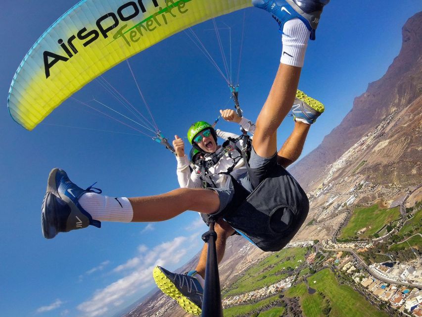 Tenerife: Tandem Paragliding Flight with Pickup - GoPro footage costs extra, but can be worthwhile