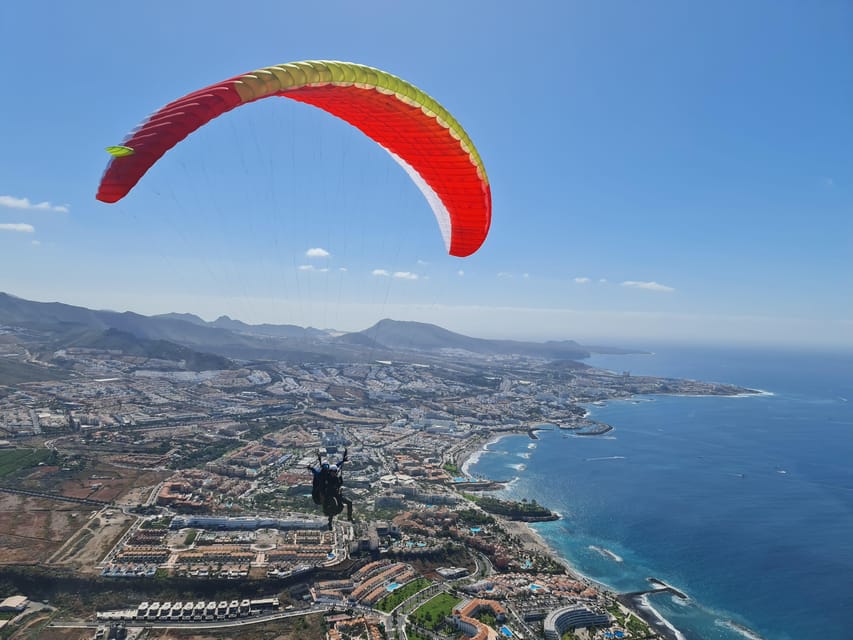 Tenerife: Tandem Paragliding in Adeje with hotel transfer - Key points to know before booking