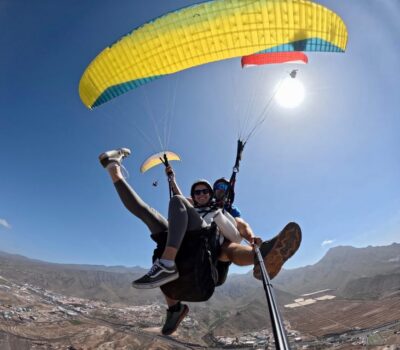 Tenerife: Tandem Paragliding in Adeje with hotel transfer