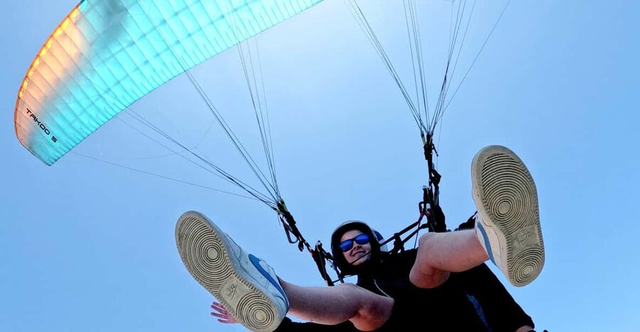The Best Paragliding Experience in Tenerife - Flying from Paragliding Park Tenerife Taucho
