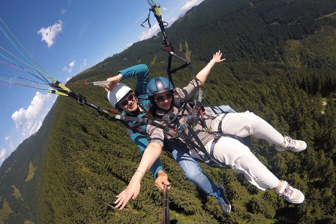 The Best Paragliding Tandem Flights in Zell am See Kaprun - The views over Zell am See Kaprun