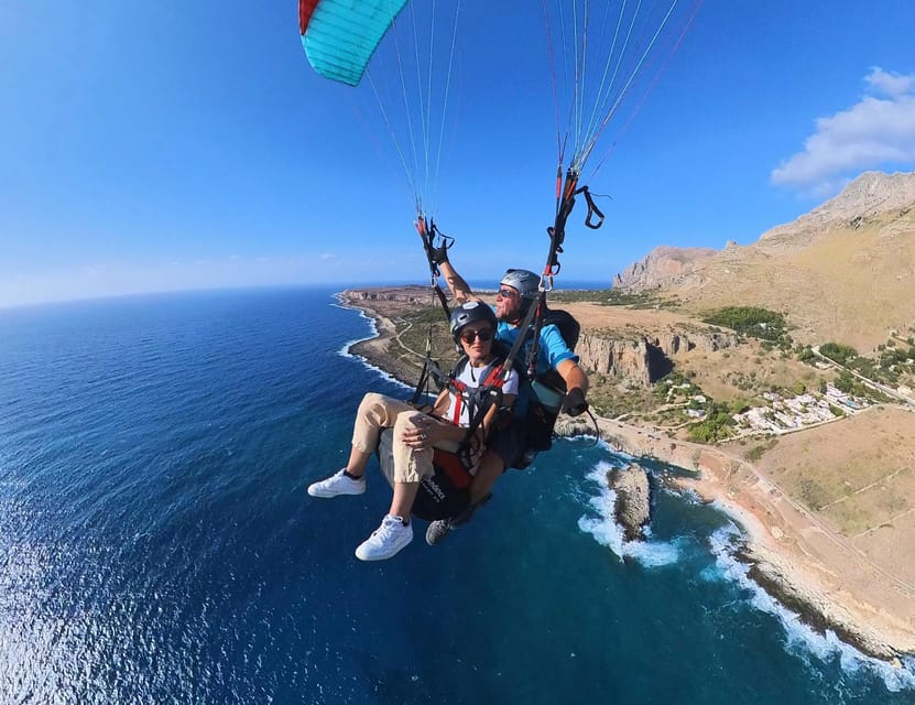 Trapani: Paragliding flight with GoPro photos and videos - What Is Included, and What Costs Extra