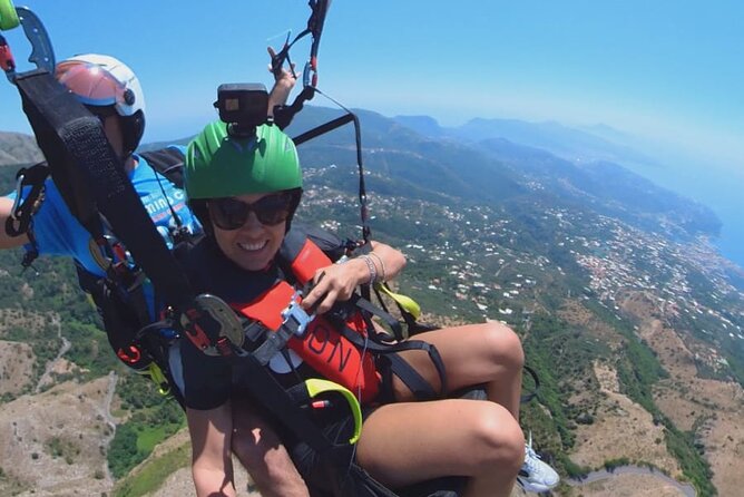 Two-seater paragliding Amalfi and Sorrento Coast Monte Faito - What happens before you leave the ground