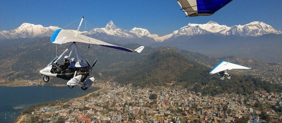 Ultralight Flight Adventure in Pokhara - What happens from Lakeside pickup to takeoff