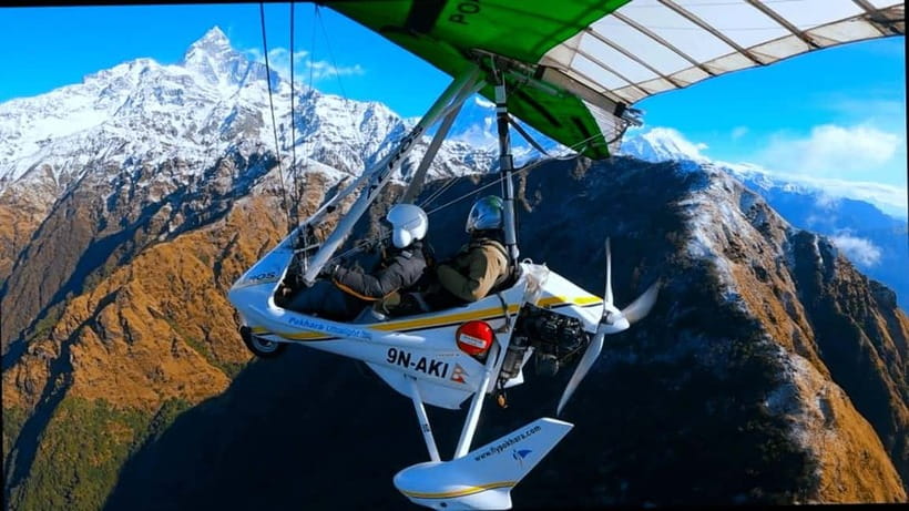 Ultralight Flight in Pokhara: Annapurna & Fishtail View - What you see from the air