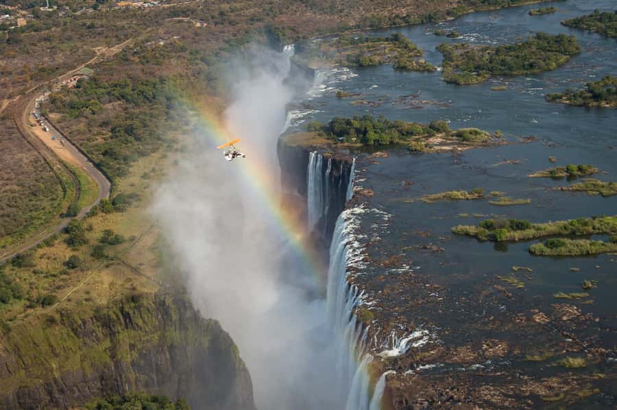 Victoria Falls: Scenic Microlight Flight - The 30-Minute Route Along the Zambezi