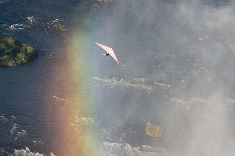 Victoria Falls: Scenic Microlight Flight - The Takeoff at Batoka Sky