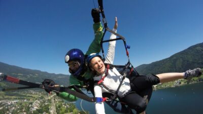 Villach/Ossiachersee: Paragliding “Action” Tandemflug