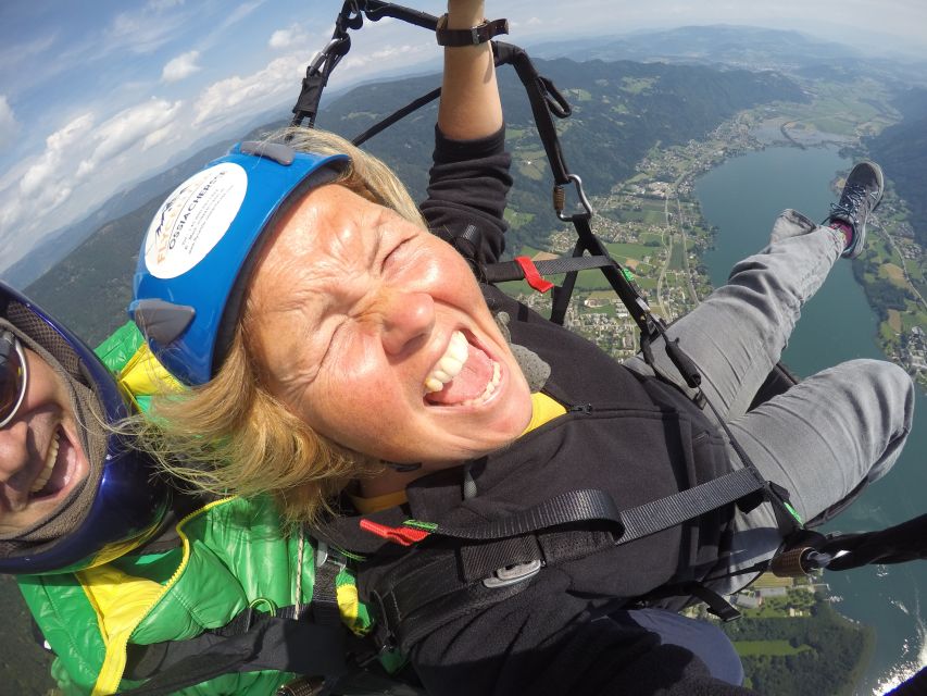 Villach/Ossiachersee: Paragliding "Action" Tandemflug - How the 90-minute schedule works