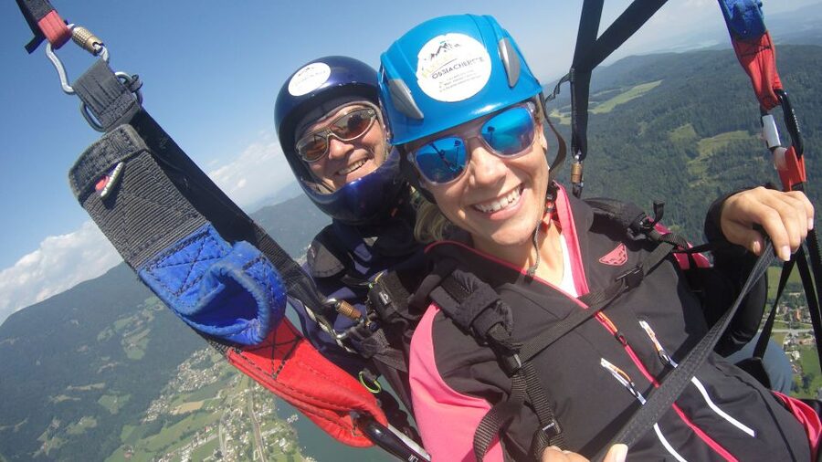 Villach/Ossiachersee: Paragliding "Action" Tandemflug - What to pack for the Gerlitzen launch