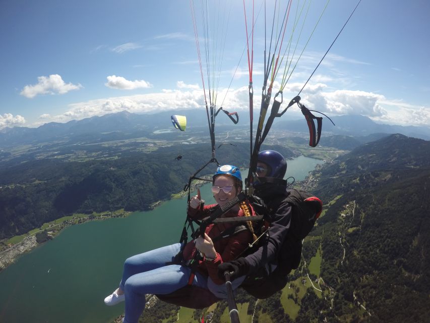 Villach/Ossiachersee: Paragliding "Panorama" Tandemflug - The Gerlitzen Alpe view