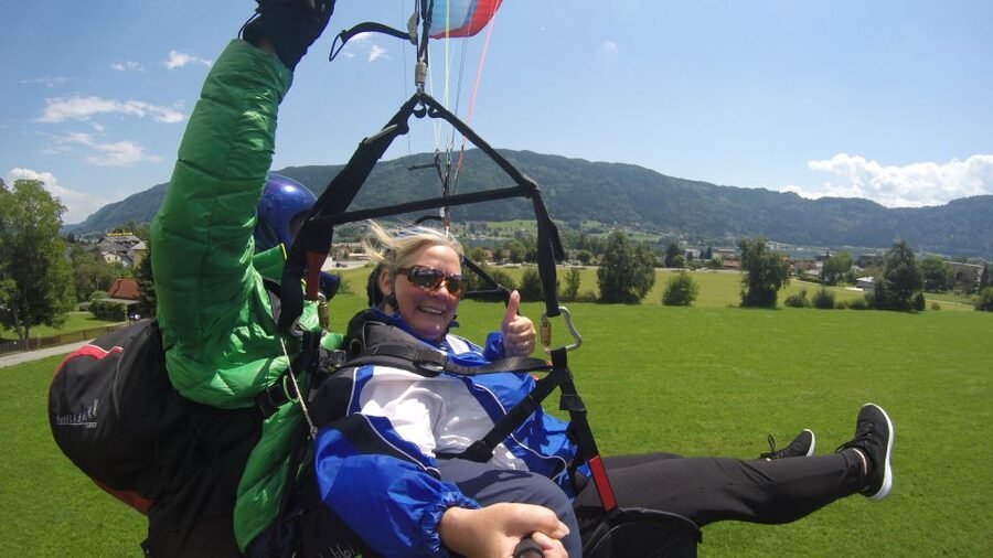 Villach/Ossiachersee: Paragliding "Panorama" Tandemflug - What happens during the 90-minute outing
