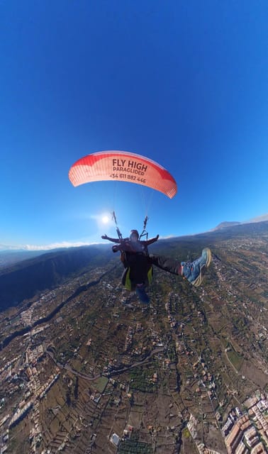Vuelo Parapente Tenerife Teide (2200 metros) - Key points to know before booking